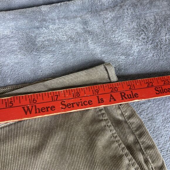 Peter‎ Millar Pants Mens 40 Nanoluxe Corduroy 5 Pocket Tan 40x31 Flat Front - Picture 10 of 12